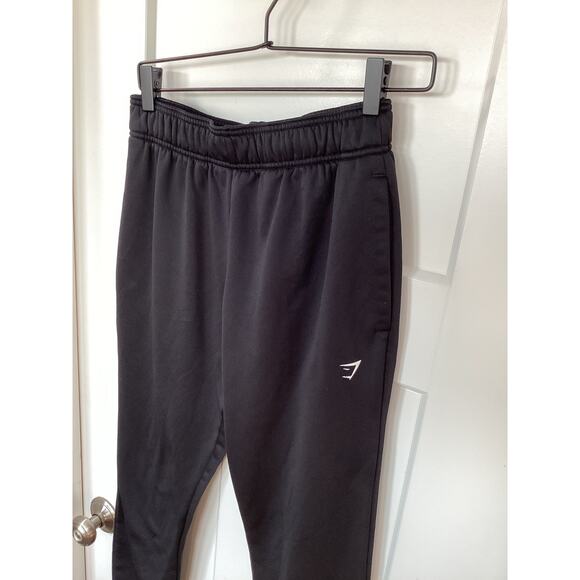 Gymshark Men's Drawstring Performance Joggers Sweat Pants Black Size Small - Picture 2 of 11